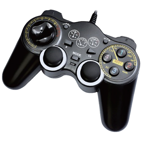 Gamepad za PC sa vibracijom, 14 tipki/tastera, Double Shock