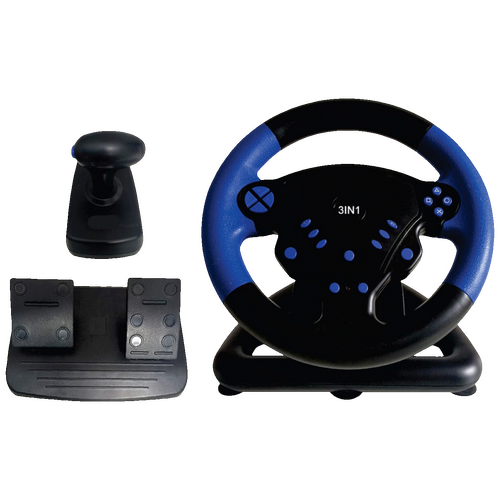 Gaming volan 3u1, PS2/PS3/PC, vibracija, pedale Gaming volan 3u1, PS2/PS3/PC, vibracija, pedale
