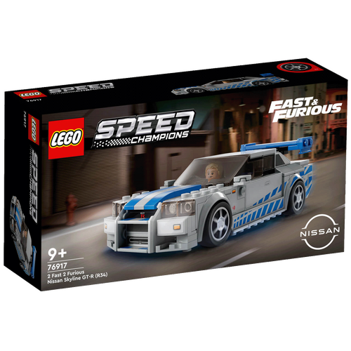 2 Fast 2 Furious Nissan Skyline GT-R (R34),LEGO Speed Champ.