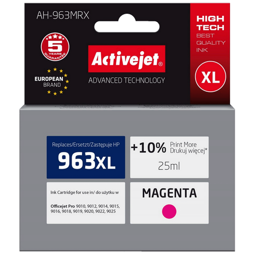 Tinta za printer, HP 963XL, 3JA28AE, 25 ml., Magenta