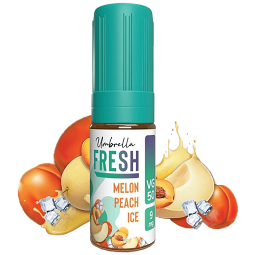 Tekućina za e-cigarete, Melon Peach Ice 10ml, 0mg