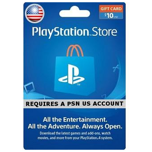 Playstation Network - Sjedinjene Američke Države 10$