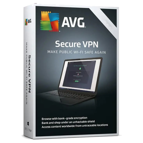 AVG Secure VPN 10-Device 1-year