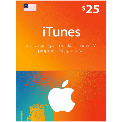 Itunes 25$ - Sjedinjene Američke Države