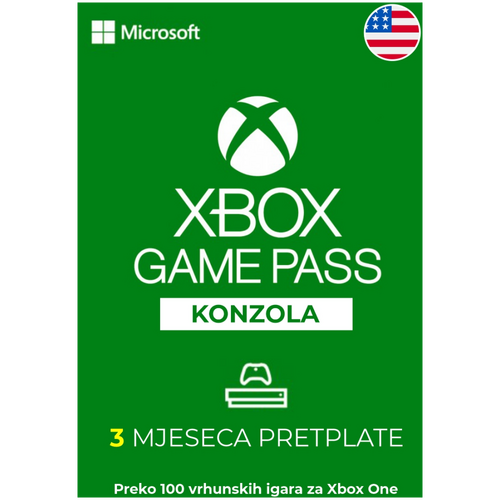 XBOX Live 3 mjeseca - Sjedinjene Američke Države