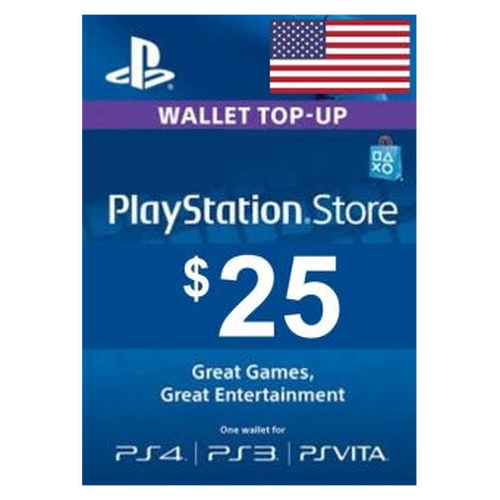 Playstation Network - Sjedinjene Američke Države 25$