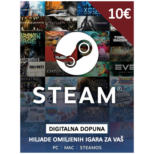 Steam poklon kartica 10€ - Global