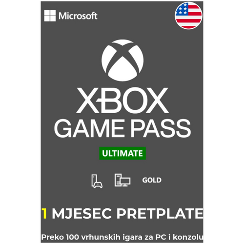 Xbox Game Pass Ultimate 1 mjesec - globalno