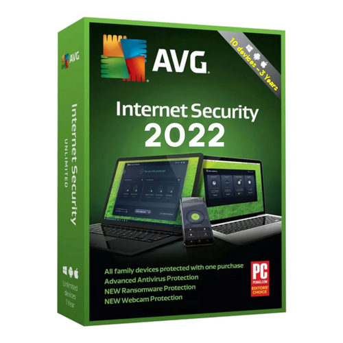 AVG Internet Security 3-PC-a 1-godišnja (samo za Windows)