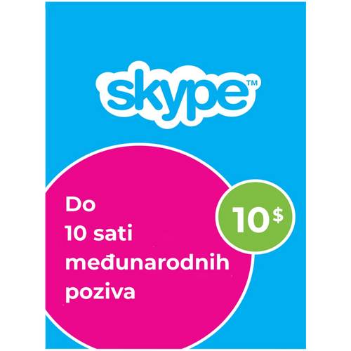 Skype krediti 10$