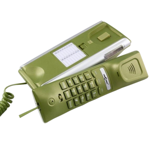 Telefon analogni, stolni, žičani, CID, LCD, zelena boja