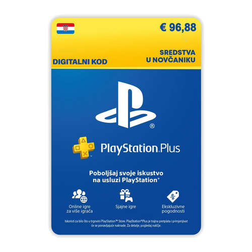 Playstation Network Hrvatska - 96,88 € (730 Kn)