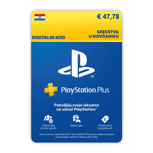 Playstation Network Hrvatska - 47,78 € (360 kn)
