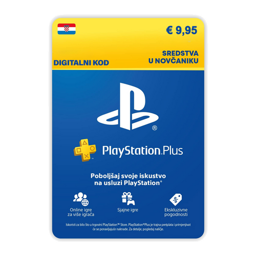 Playstation Network Hrvatska - 9,95 € (75 kn)