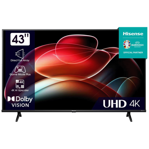 Smart LED TV 43 inch, UHD 4K, DVB-T2/T/C/S2/S, WiFi, Bluetooth