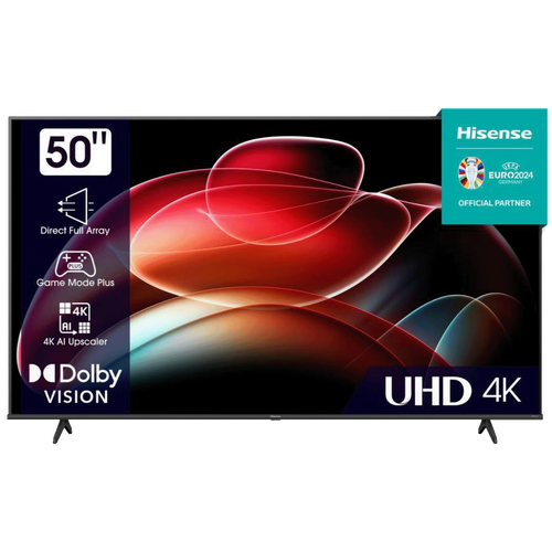 Hisense televizor - Smart LED TV 50 inch, UHD 4K, DVB-T2/T/C/S2/S, WiFi, Bluetooth
