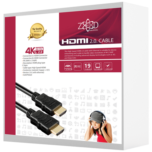 HDMI 2.0 kabl, 4K, dužina 25,0 met.