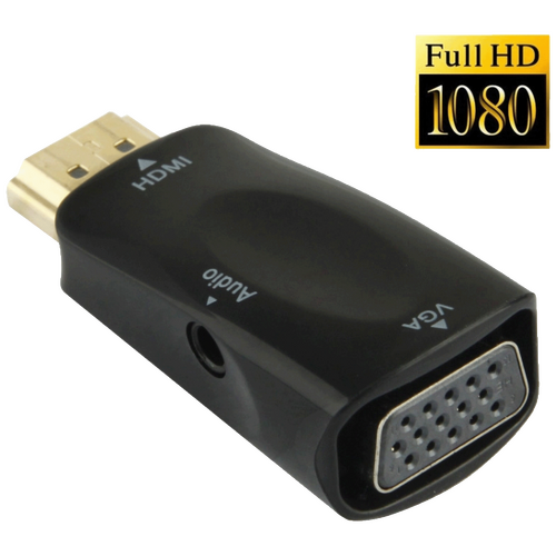 Adapter HDMI na VGA + audio