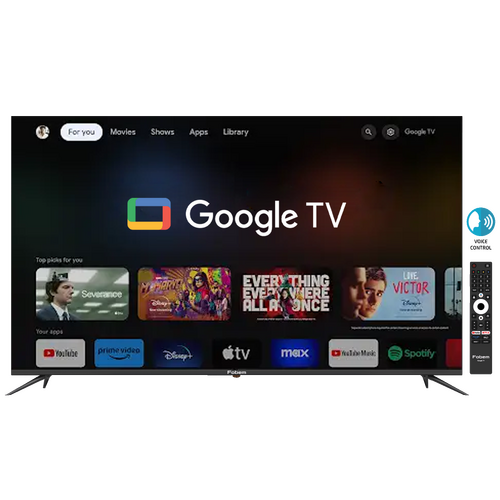 Fobem - Televizor Smart LED 4K UltraHD 65 inch ,Google TV