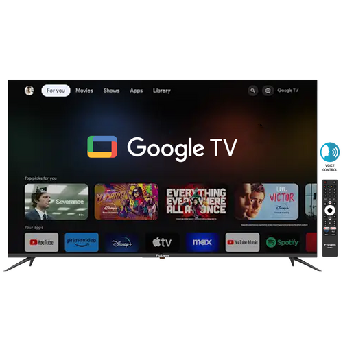 Fobem - Televizor Smart LED 4K UltraHD 75 inch ,Google TV