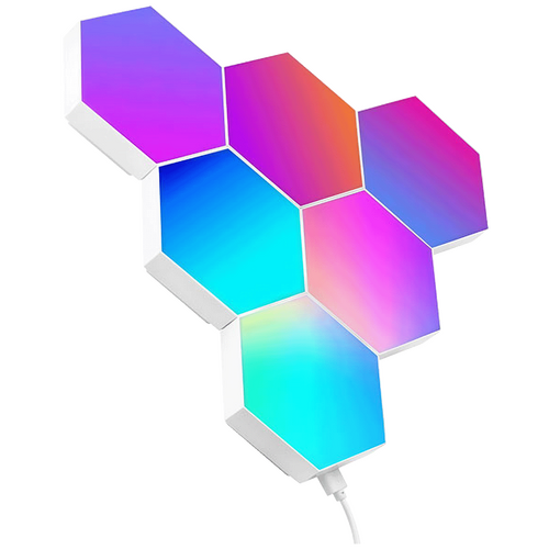 Pametna RGB svjetiljka, hexagon, set