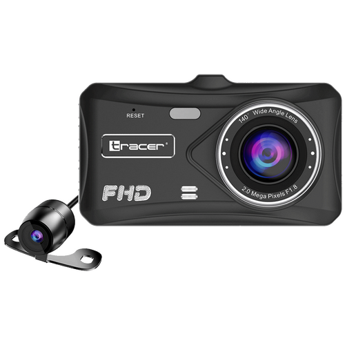Auto kamera, 2x 2 Mpx, 4 inch LCD, FullHD, microSD, G-senzor