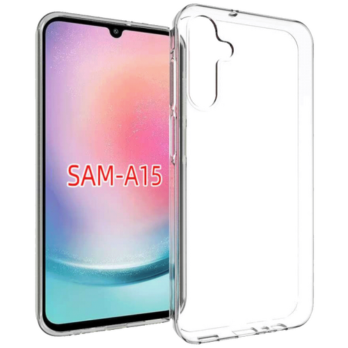 Maska za Samsung A15, Transparent