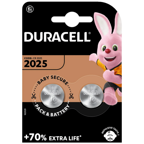 Baterija litijska, CR2025, 3V, dugmasta, blister 2 kom