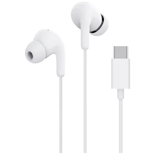 Slušalice sa mikrofonom, USB type C, bijela