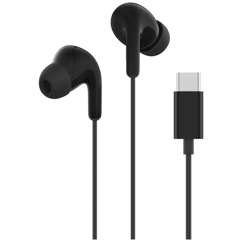 Slušalice sa mikrofonom, USB type C, crna
