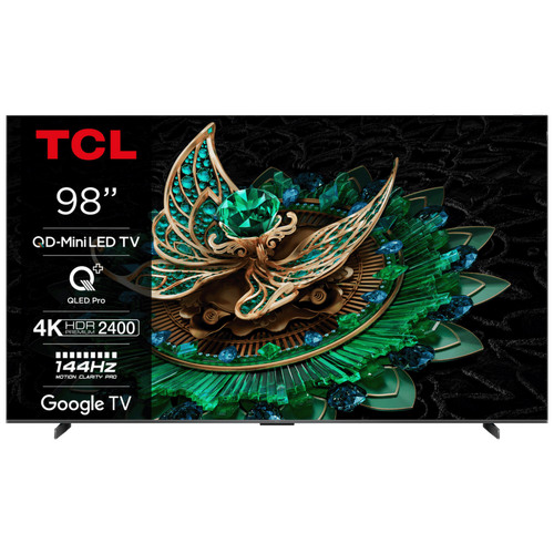 TCL - Televizor Smart QD-Mini LED 4K UltraHD 98 inch, Google TV