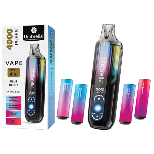 Cigareta elektronska,Twist,4u1,Blue Berry,20mg