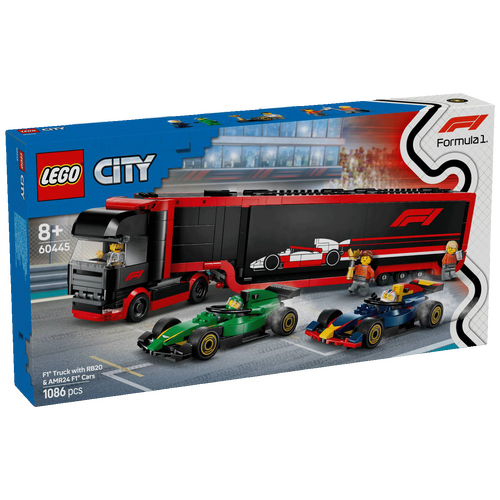 Kamion za F1® s autima RB20 i AMR24, LEGO City Kamion za F1® s autima RB20 i AMR24, LEGO City