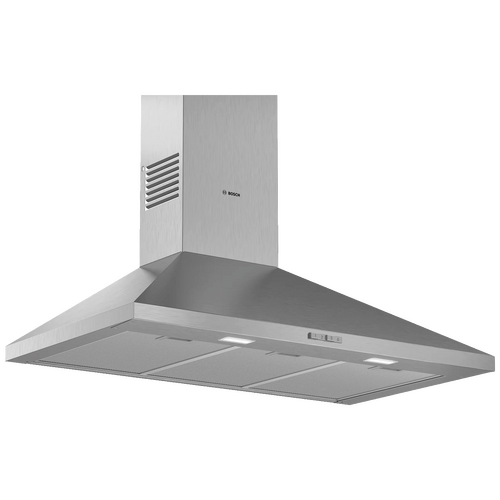 Kuhinjska napa, zidna, 90 cm, 95 W, inox