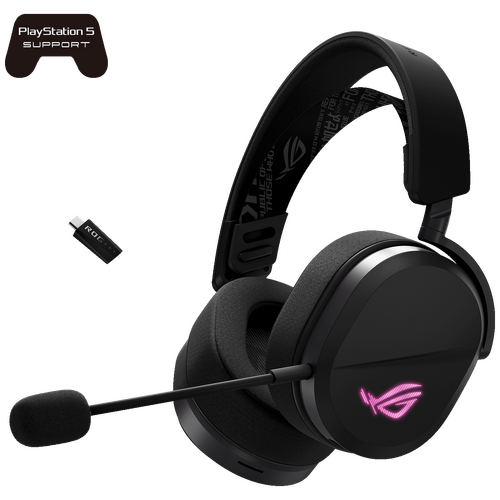 Bežične gaming slušalice, RGB, Bluetooth i USB-C