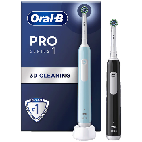 Četkica za zube, električna, Oral-B Pro 1, Duo Pack Četkica za zube, električna, Oral-B Pro 1, Duo Pack
