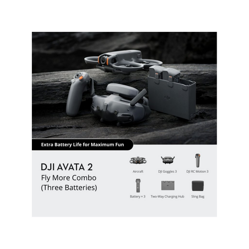 DJI Avata 2 Fly More Combo 3B(Three Batteries)