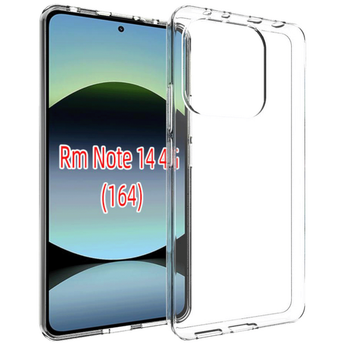 Maska za Redmi Note 14, Transparent