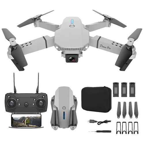 Dron, kamera FullHD, 1800mAh, 3 baterije, WiFi