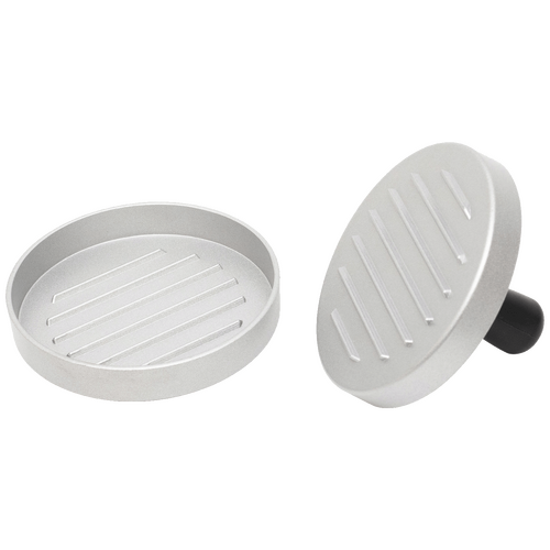 Presa za hamburgere, rebrasti aluminij, promjer 115 mm