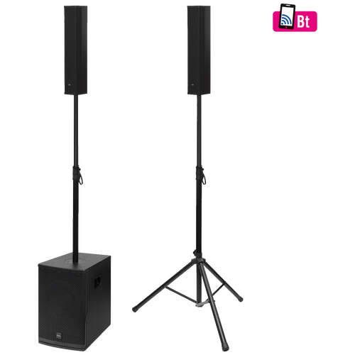 Zvučna kutija, aktivna, bass/satelit, 800W, Bluetooth