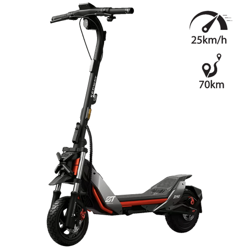 Električni Romobil, 25 km/h, Domet do 70 km