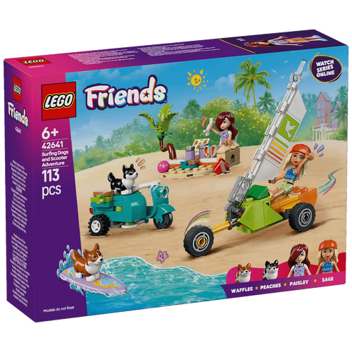 Pustolovina na skuteru sa psima surferima, LEGO Friends
