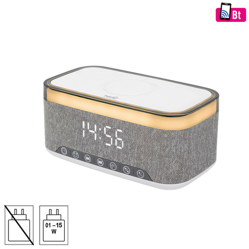 Sat sa alarmom, FM radio, Bluetooth, LED zaslon