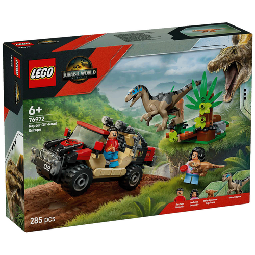 Bjekstvo Raptora Terencem, LEGO Jurassic World
