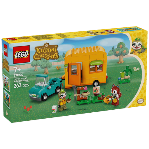 Leif s kamp-kućicom i prodavnicom biljaka, Animal Crossing