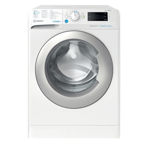 Indesit Mašina za veš, 1400 obrtaja, 8kg veša, Inverter