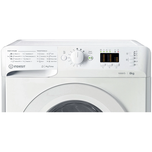 Indesit INDESIT MTWSA 61053 W EE Ves mašina Indesit INDESIT MTWSA 61053 W EE Ves mašina