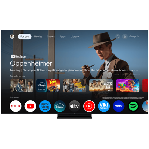 TCL 55 inchC7K 4K QD-Mini LED TV144Hz Google TV; Game Master;Aud