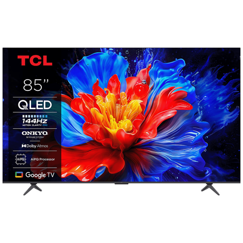 TCL - Televizor Smart QLED 4K UltraHD 85 inch, Google TV TCL - Televizor Smart QLED 4K UltraHD 85 inch, Google TV